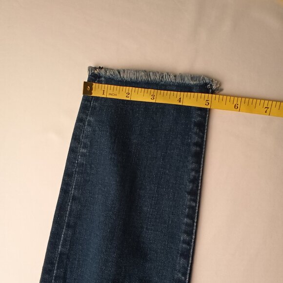 Abercrombie & Fitch Jeans Size 27/4 The Super Skinny Mid Rise Distressed - Picture 9 of 9